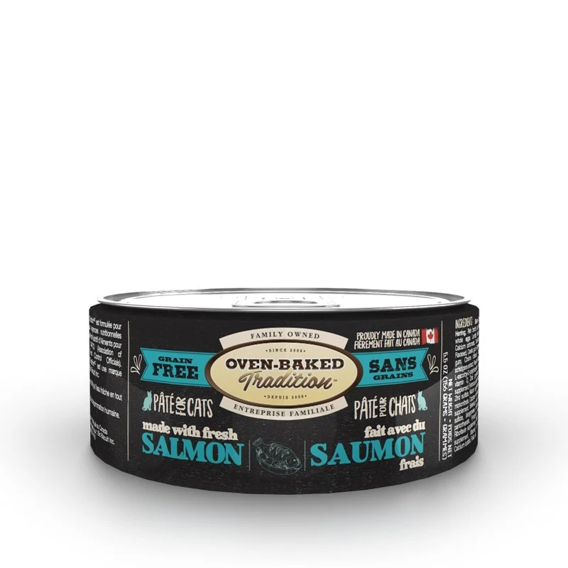 Oven-Baked Tradition Nourriture en conserves pour chat - Pâté de saumon 5.5 oz