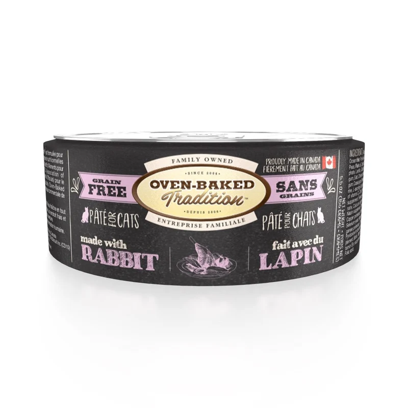 Oven-Baked Tradition Nourriture en conserves pour chat - Pâté de lapin 5.5 oz