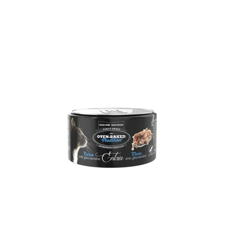 Oven-Baked Tradition Nourriture en conserves pour chat - Entrée de de thon avec glucosamine 3 oz
