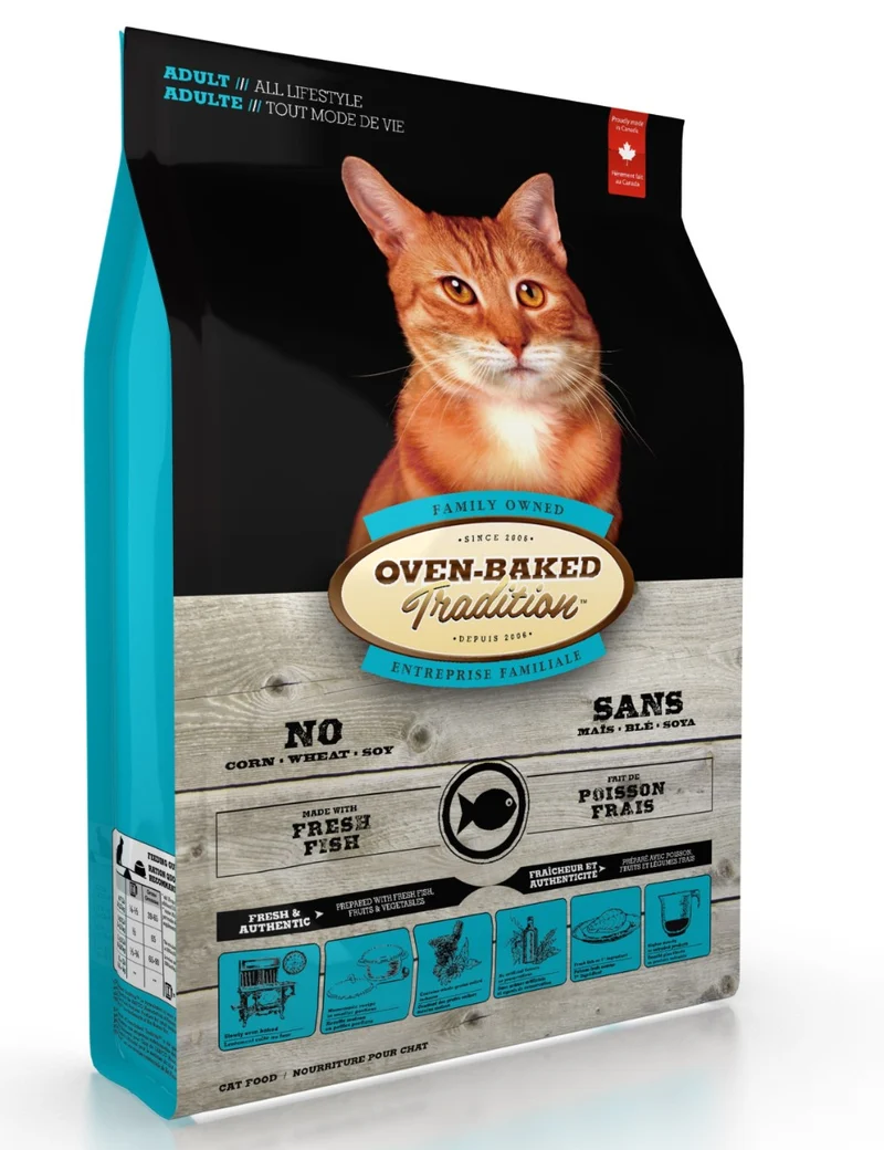 Oven-Baked Tradition Nourriture sèche pour chat - Poisson