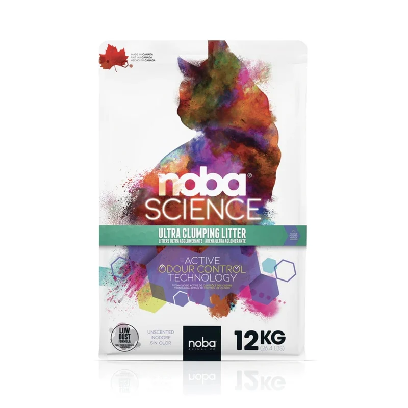 Noba Science Litière agglomérante inodore – 12 kg