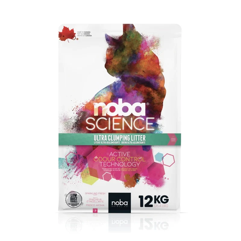 Noba Science Litière agglomérante parfumée – 12 kg