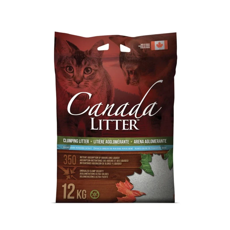 Canada Litter Litière agglomérante poudre de bébé