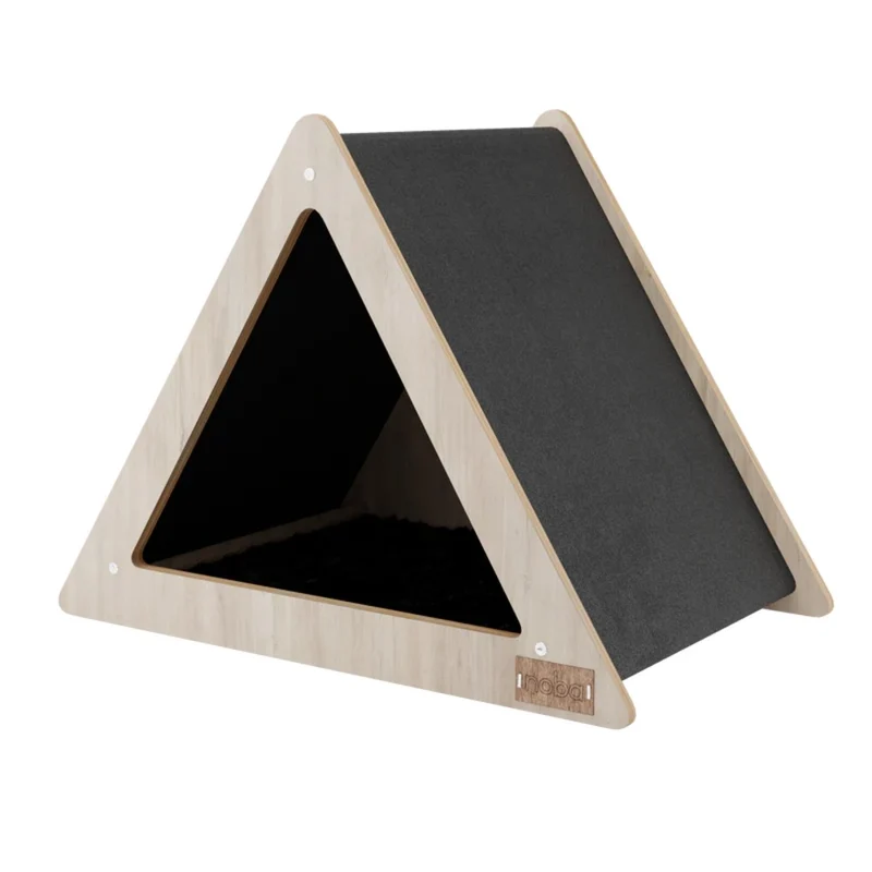 Noba Origin Le Tipi - Tente griffable pour chat - Gris - Triangle