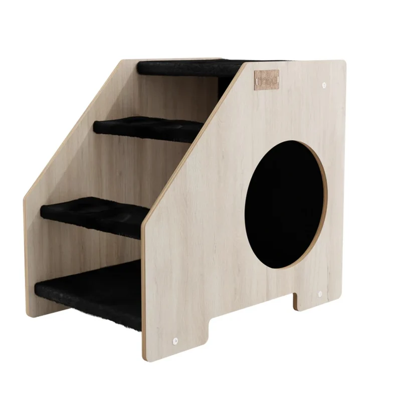 Noba Origin Cachette en forme d'escalier - Cercle - Noir