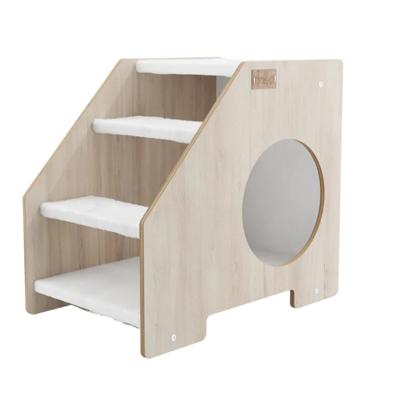 Noba Origin Cachette en forme d'escalier - Cercle - Blanc