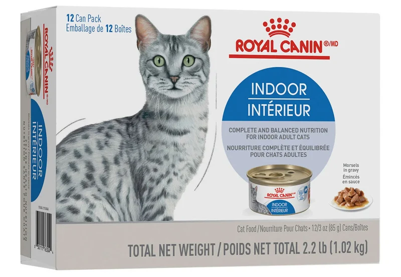 Conserve pour chat Royal Canin -Multipack de 12- émincé en sauce chat intérieur