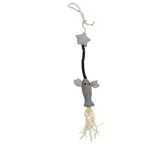 Bud'Z - Jouet - Tissu Recyclé - Herbe à Chat - Homard Élastique - 61cm- Chat