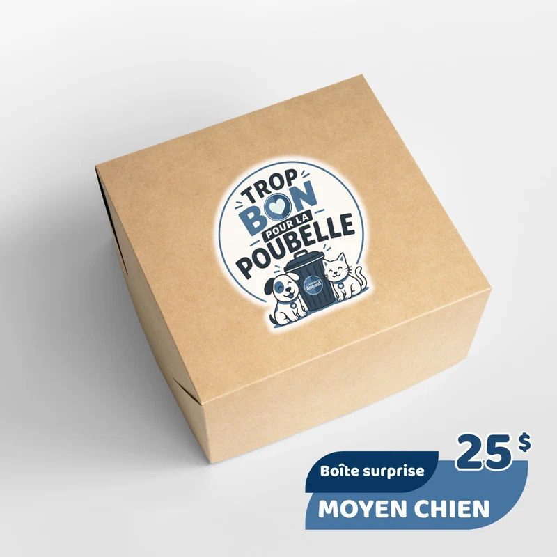 Trop bon pour la poubelle - moyen chien