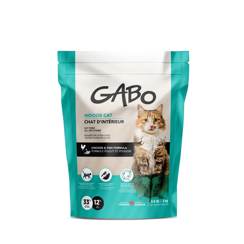 Gabo - Chat et Chaton - Intérieur - Poulet et Poisson