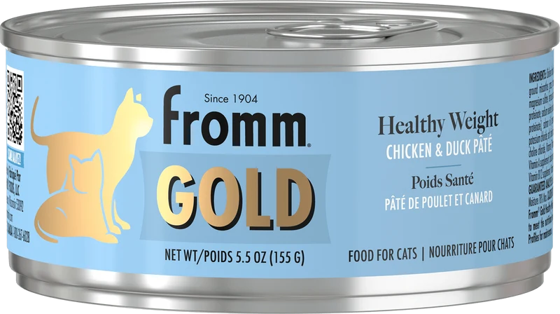 Fromm - Gold - Chat - Conserve - Poids santé - Poulet - Canard
