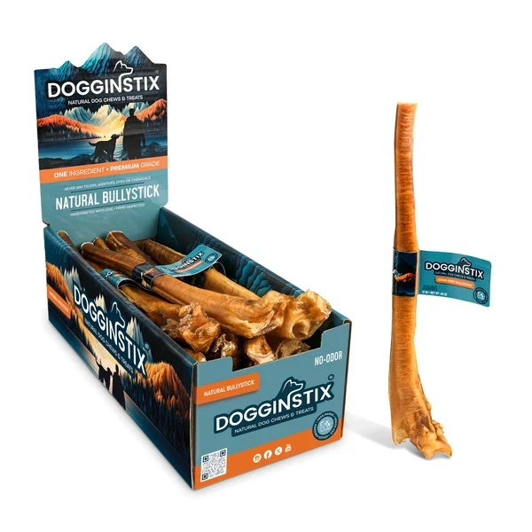 Doggin Stix - Bâtonnet de Boeuf - Jumbo - 12''