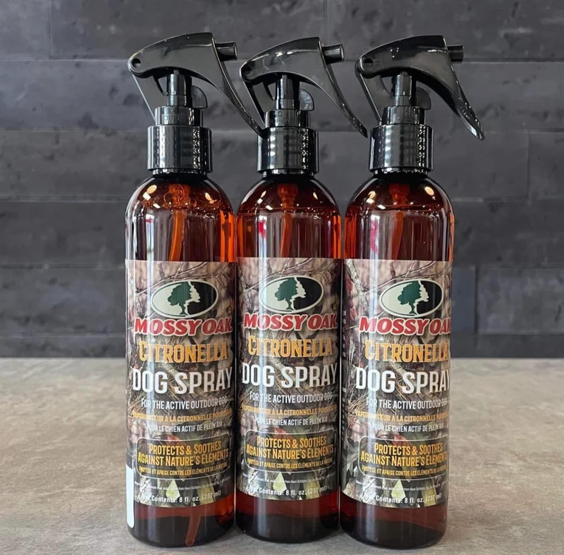 NILodour - Mossy Oak - Citronnelle - Chasse Moustique - 8oz - Chien