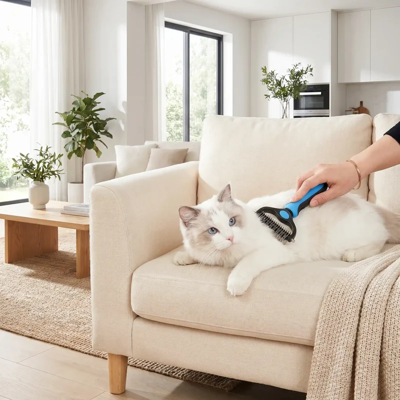 Brosse pour chat | PoilDoux™
