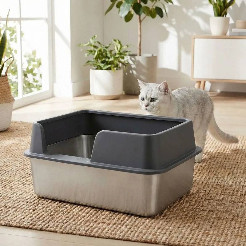Bac à litière pour chat | DubbelVac™