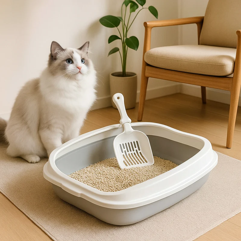 Bac à litière chat | sandlåda™