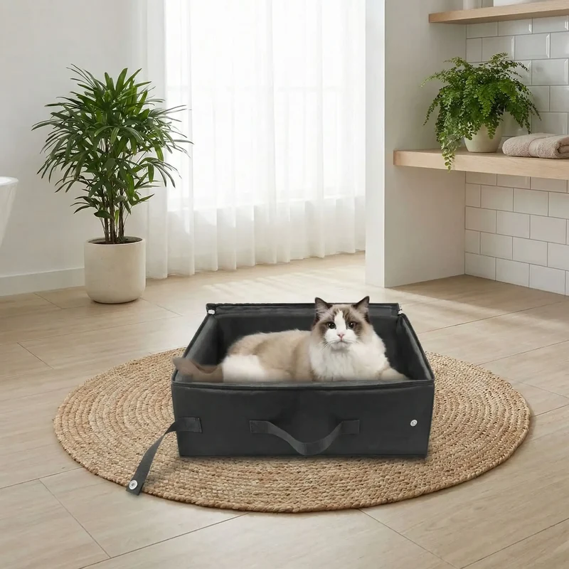 Bac à litière chat | MobileBac™