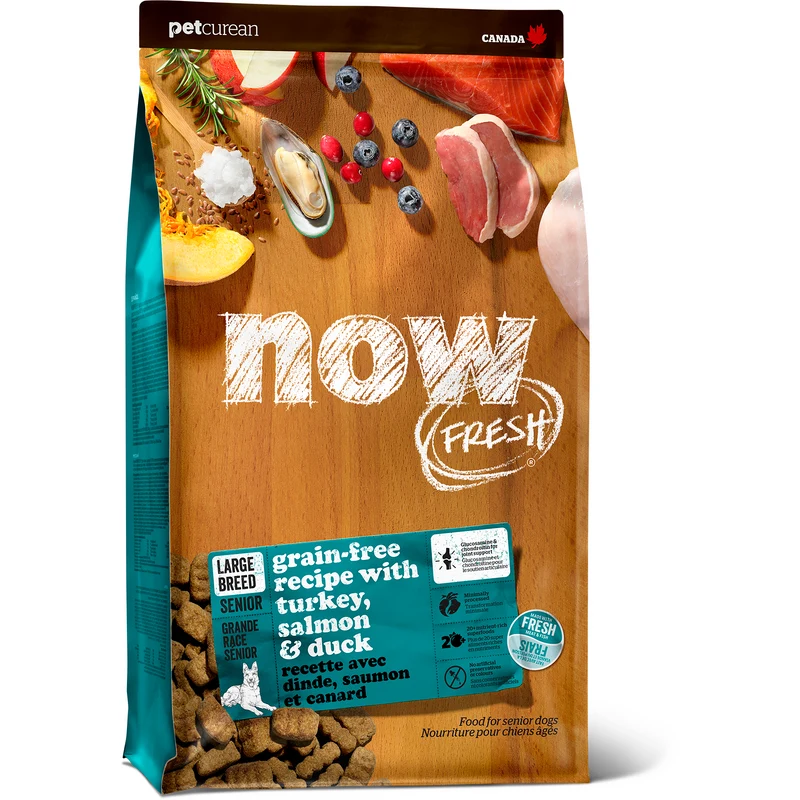 Now Fresh Grain-Free Large Breed Senior Dog Food (25lb)