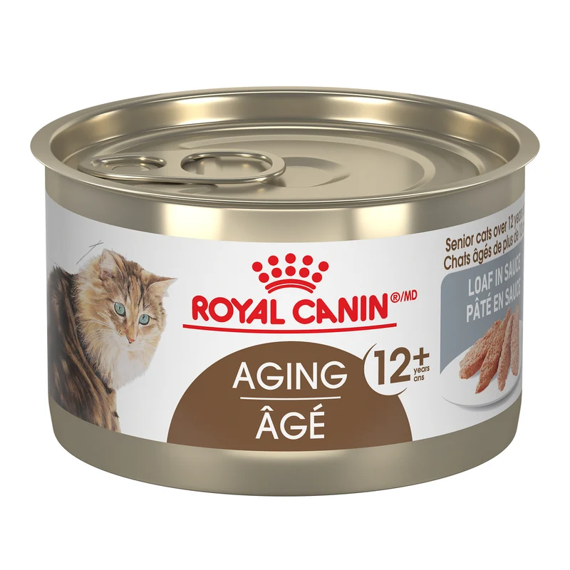 Royal Canin Aging 12+ (Loaf in Sauce / Pâté) - Canned Cat Food (145g)