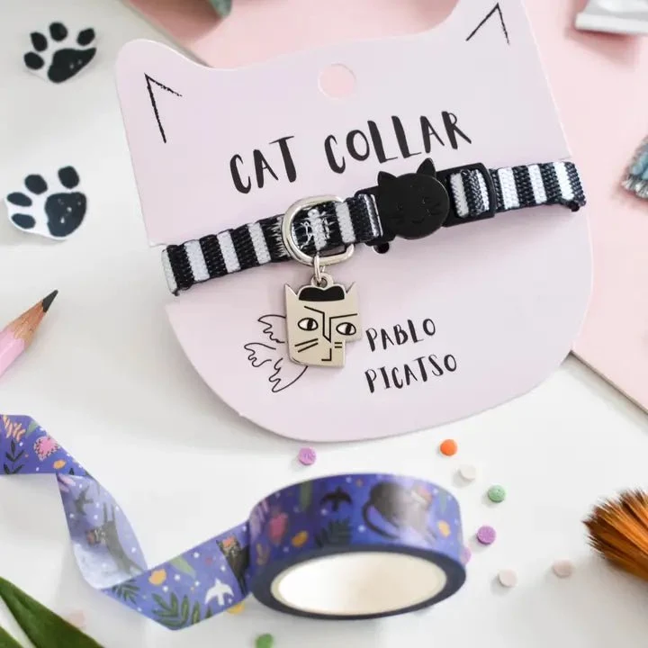Collier chat anti-étranglement Pablo Picatso