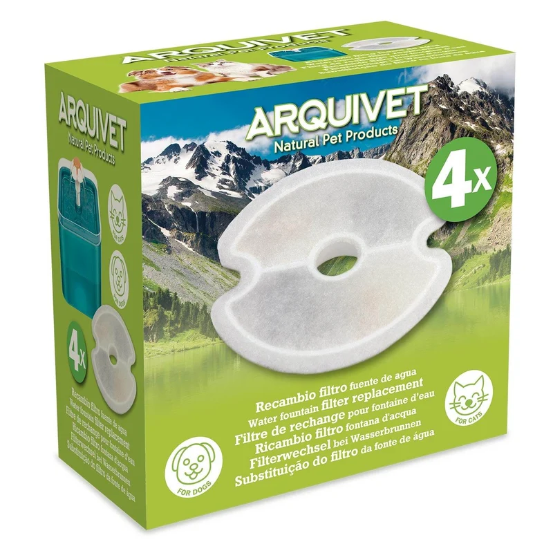 Recambio de filtros de fuente de agua