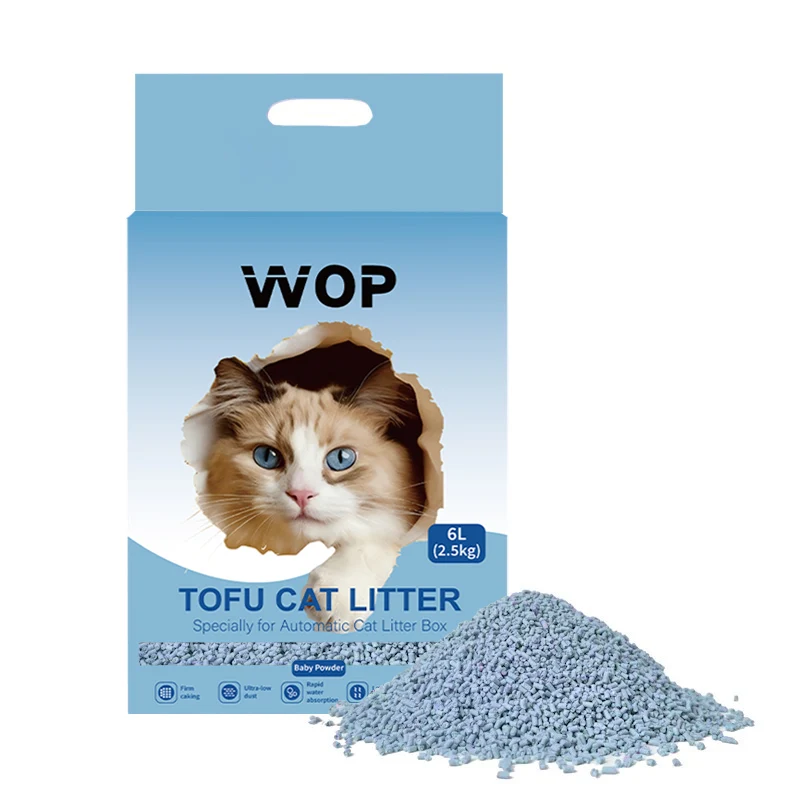 Litière pour chat TOFU Poudre pour bébé