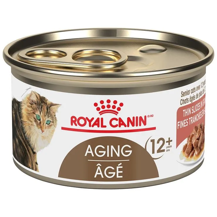 Conserve pour chat Royal Canin - Fines tranches en sauce âgé 12+