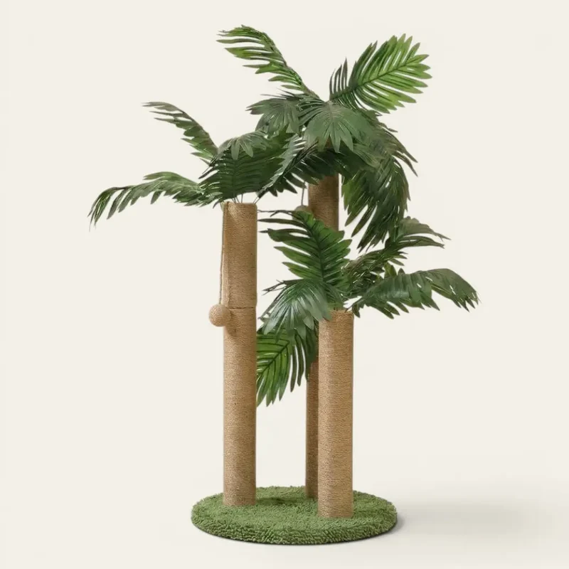 Arbre à chat griffoir palmier – Ambiance tropicale, sieste garantie