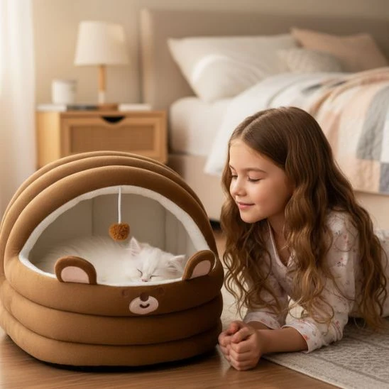 panier original pour chat berceau
