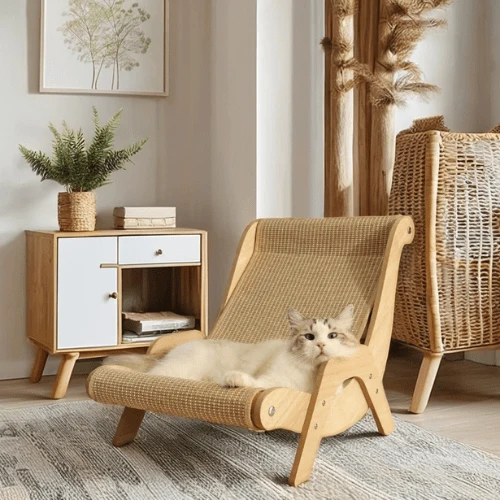 fauteuil pour chat griffoir