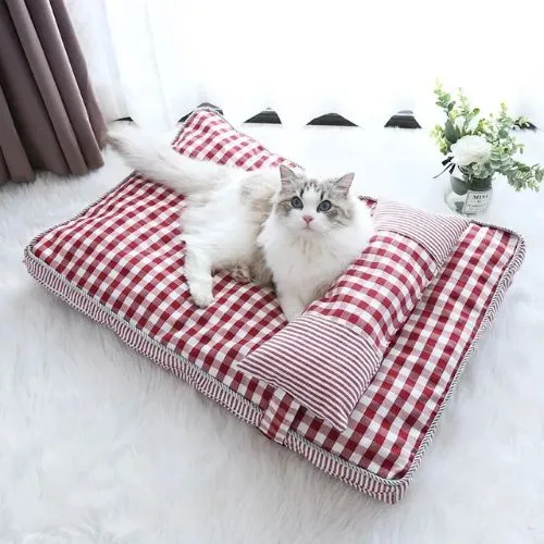 lit pour chat vichy