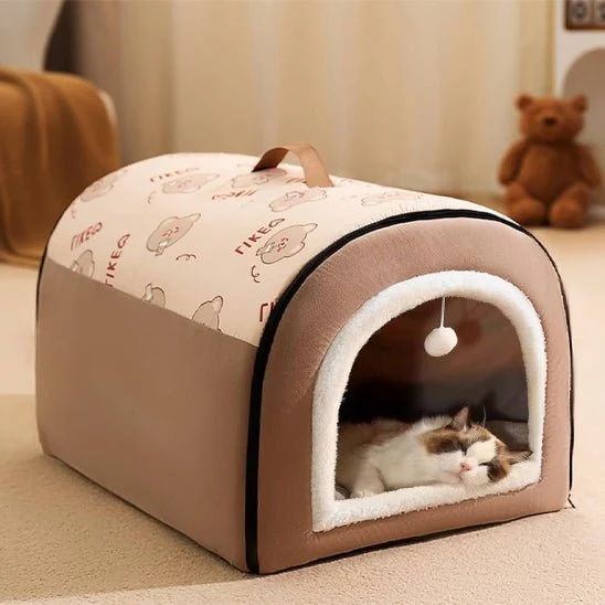 cabane chat grotte