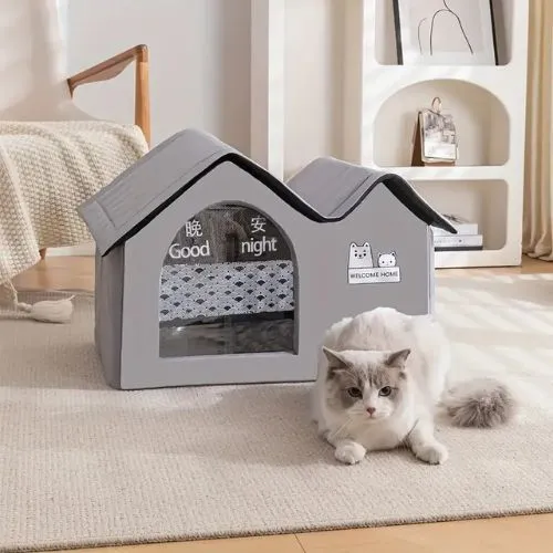 maison à chat climatisée