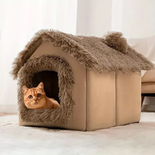 maison pour chat douce