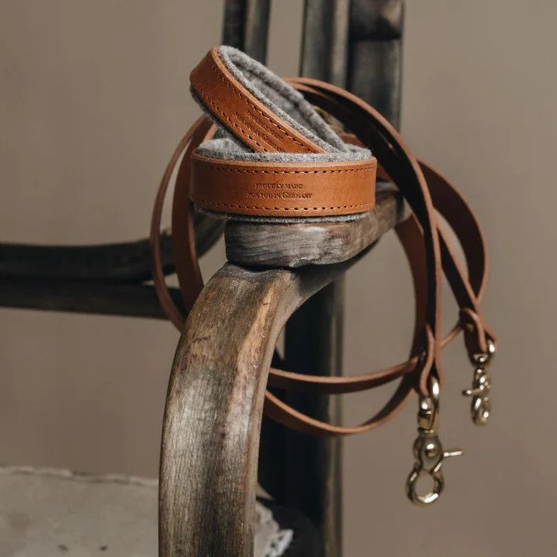 Laisse courte pour chien en cuir - HITCH