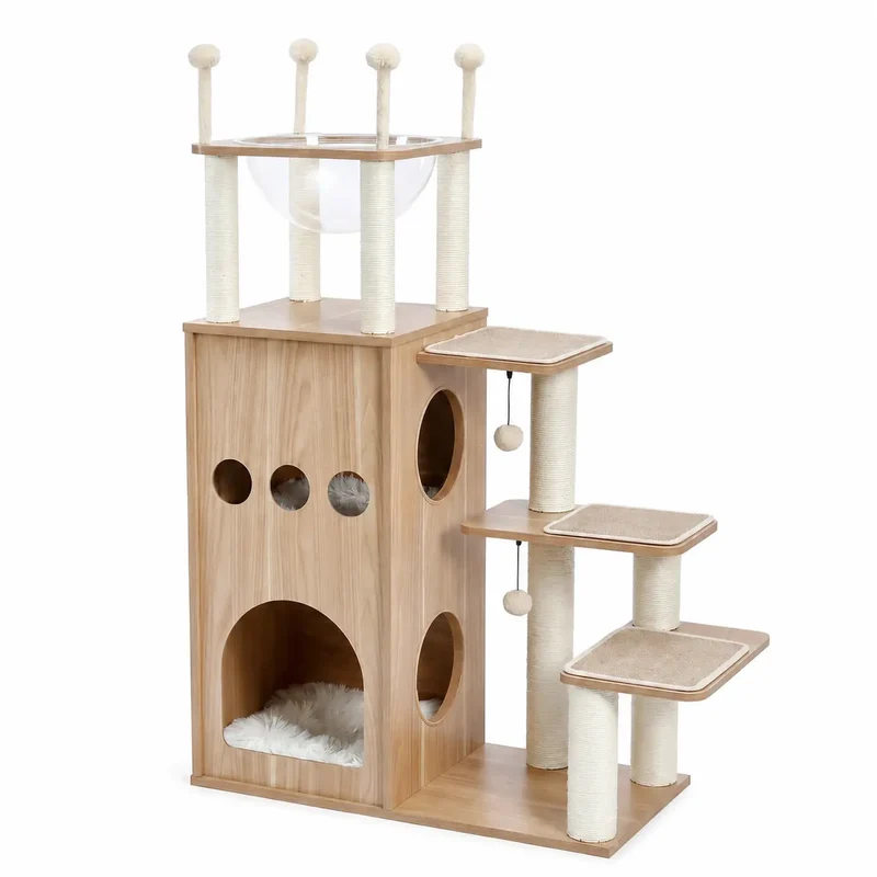 Arbre à chat XXL en sisal à plusieurs niveaux