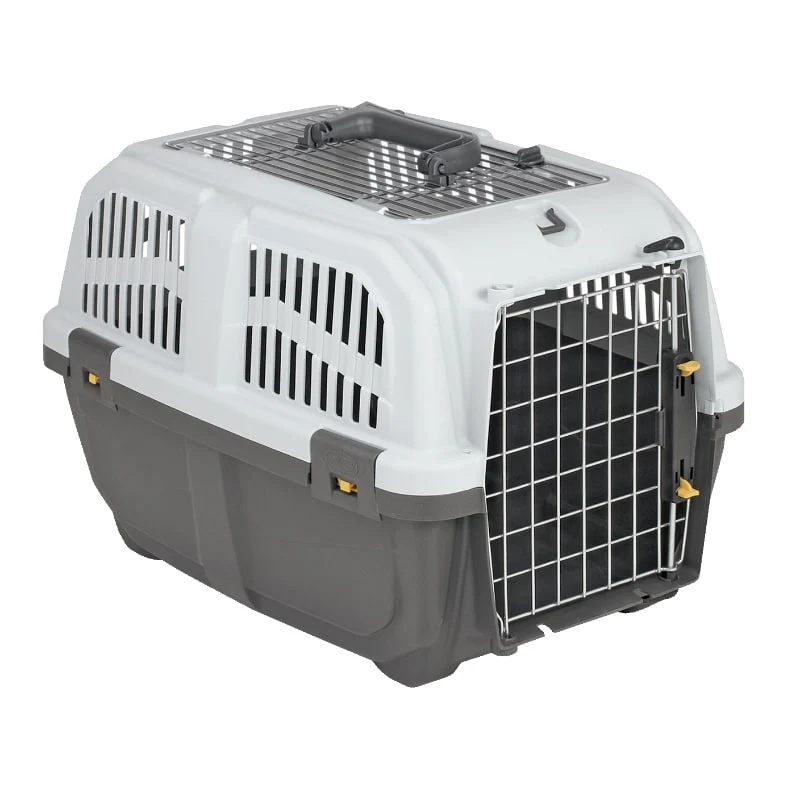 Cage de transport double ouverture chien et chat