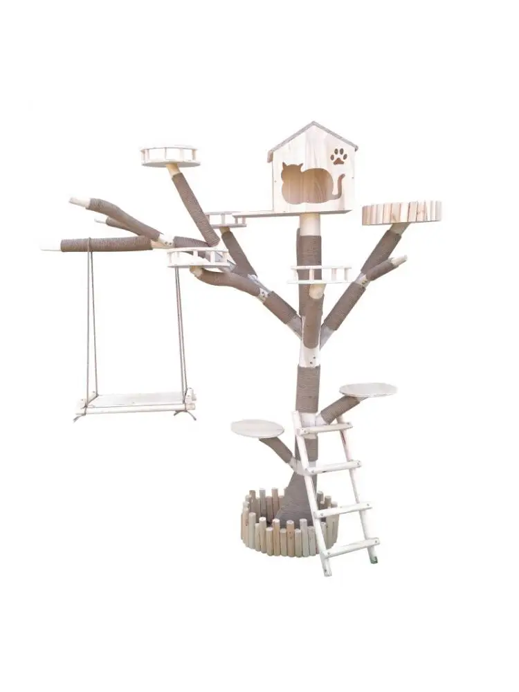 Kratzbaum für draußen - Natürliches DIY - Zubehör