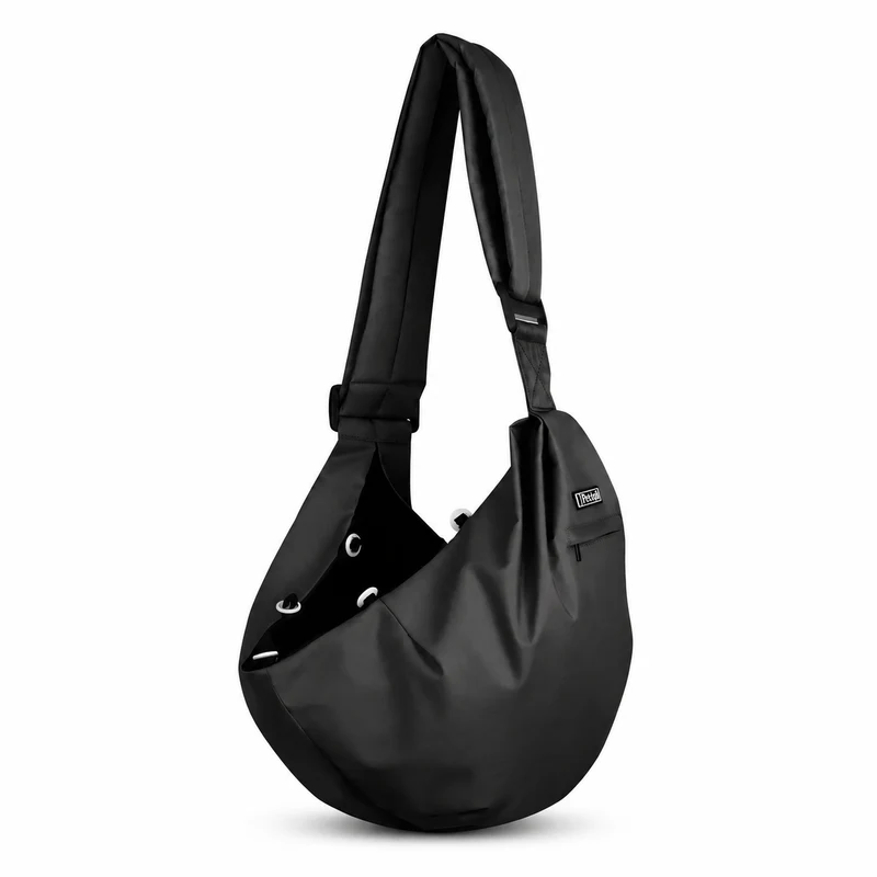 Sac à bandoulière portable en nylon pour chat