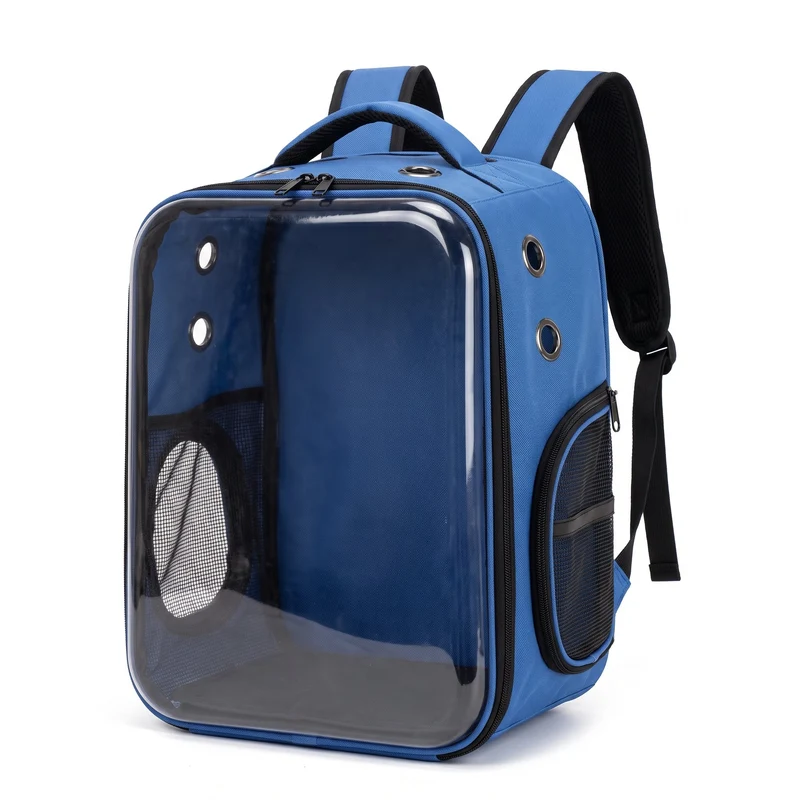 Sac à dos de transport carré pour chat