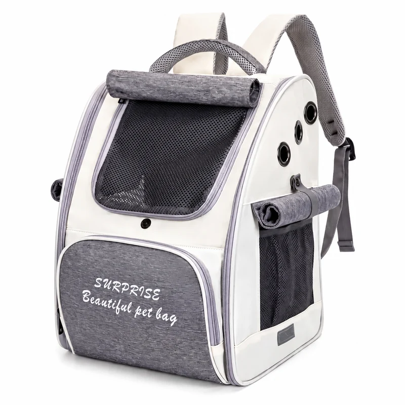 Sac de transport coupe-vent pour chat