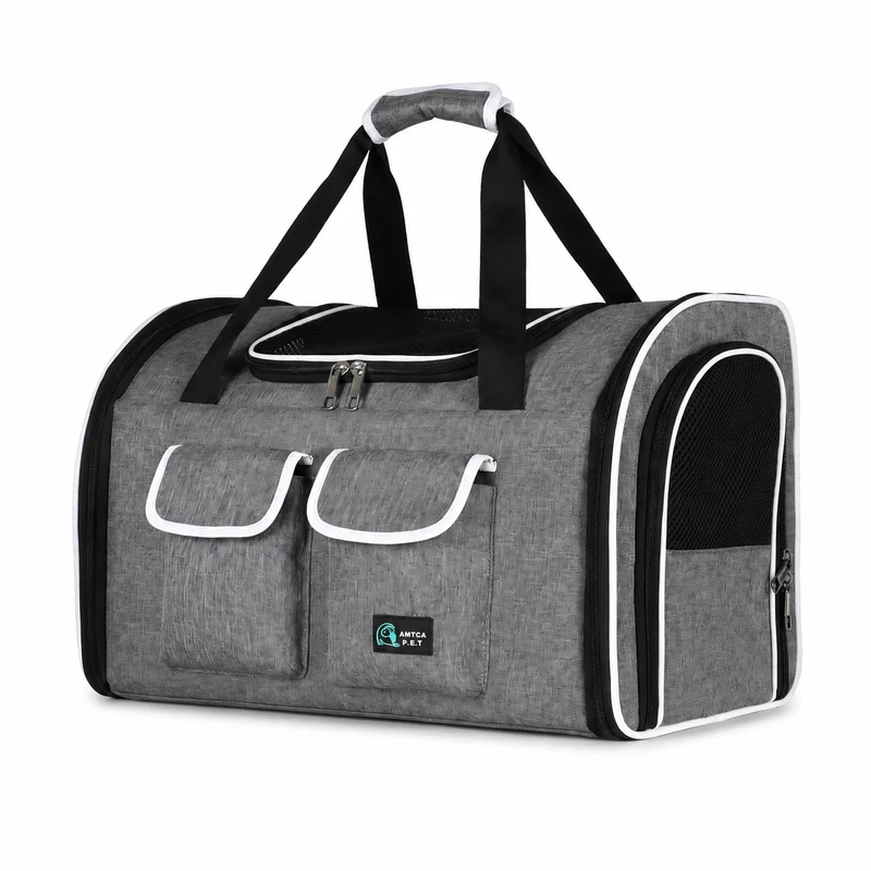 Sac de voyage portable à bandoulière pour chat