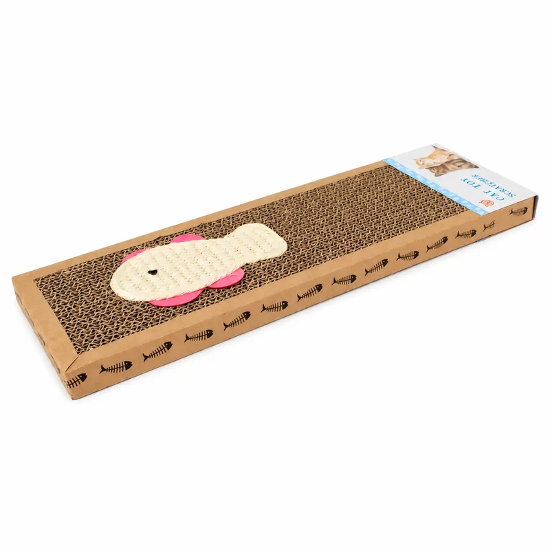 Planche à gratter en papier pour chat