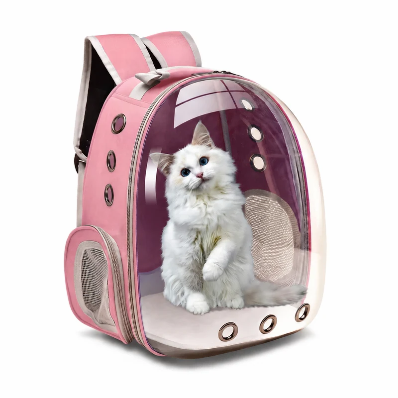 Sacoche de voyage pour chat en plusieurs couleurs