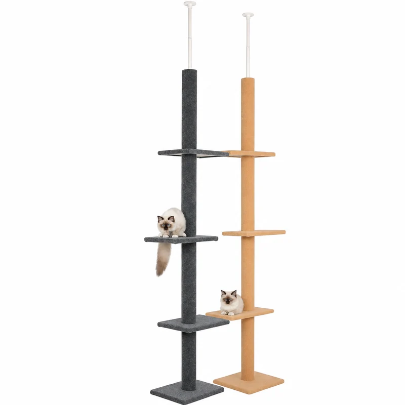 Arbre d'escalade pour chat à cinq niveaux