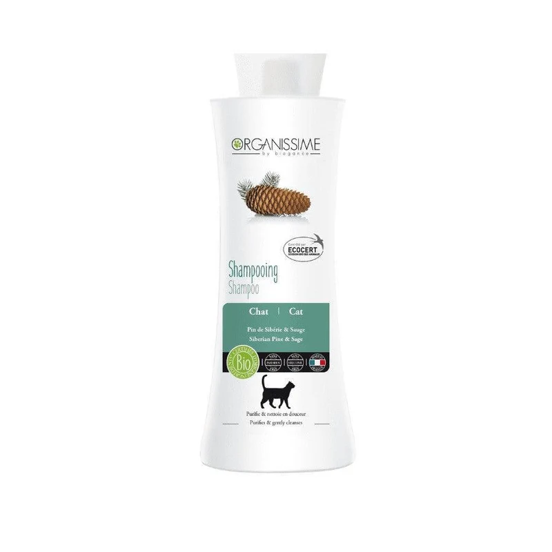 Shampoing pour chat bio Organissime Ecocert