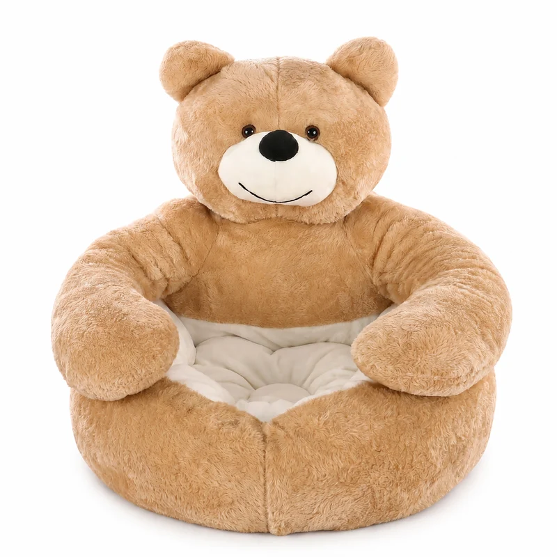 NICHE EN PELUCHE OURSON POUR CHAT - OURSàCHAT™