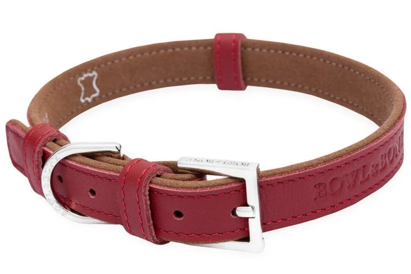 Collier en cuir pour chiens - MONACO