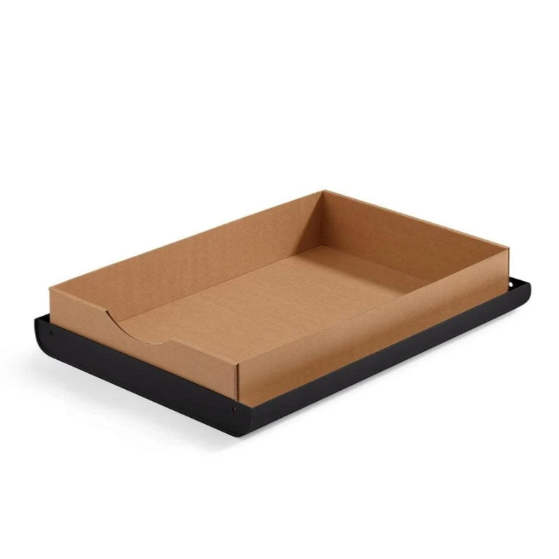 Insert jetable en carton hydrofuge pour maison de toilette pour chat Sito (lot de 2x5)