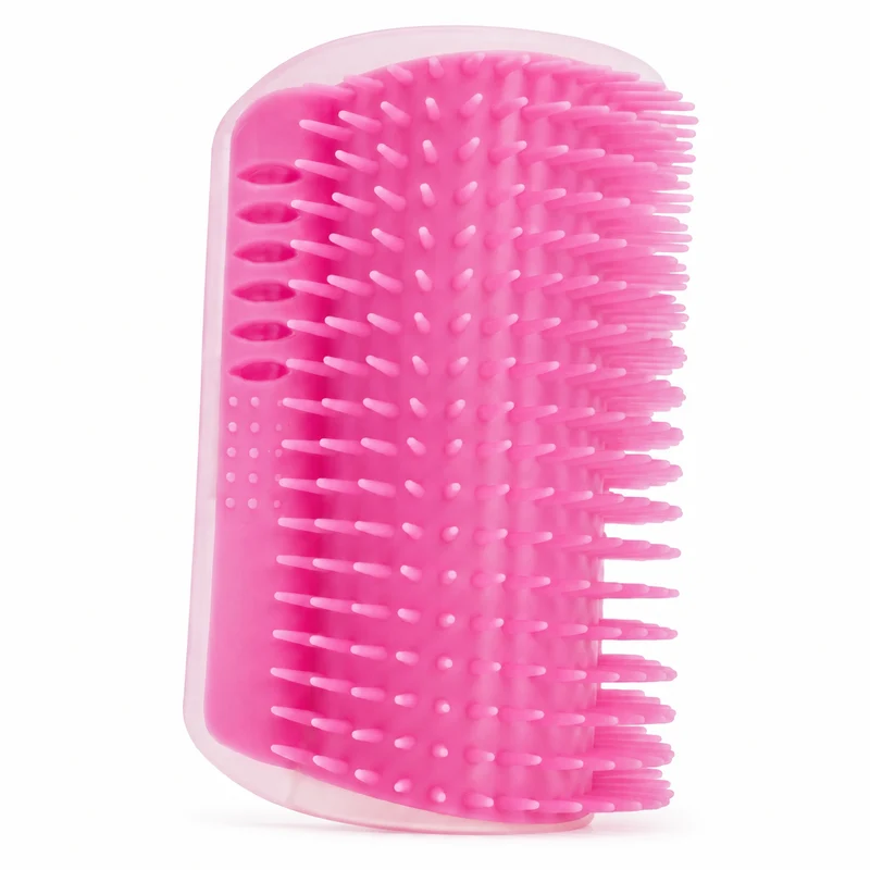 Brosse d’angle, auto-massage pour chats